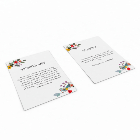 Alternative product image for Wishing Well & Registry Cards
