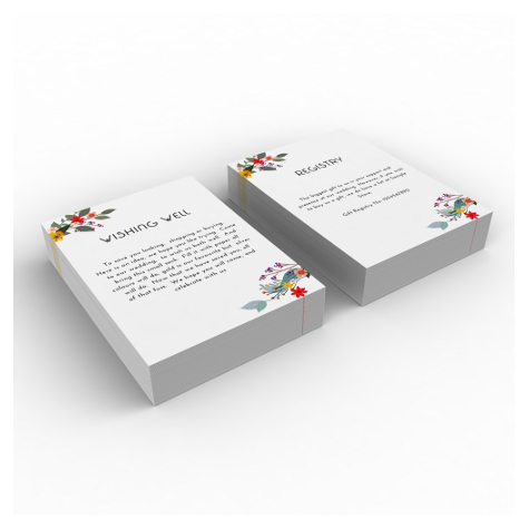 Alternative product image for Wishing Well & Registry Cards
